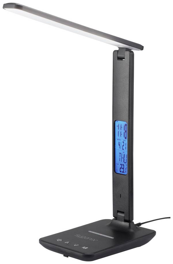 Sygonix TX26C SY-4963268 Lampe de bureau     noir