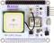 Bouclier GPS RPi de Velleman, une carte d'extension pour Raspberry Pi avec module GPS, connecteur d'antenne et plusieurs interfaces de connexion.