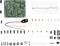 Kit électronique comprenant un circuit imprimé, des résistances, des condensateurs, des transistors et d'autres composants pour le montage d'un circuit électronique.