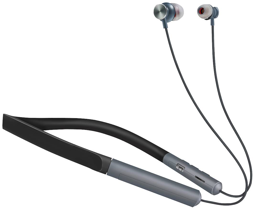 LogiLink BT0049 Oreillette Bluetooth Stereo noir pour le sport-1