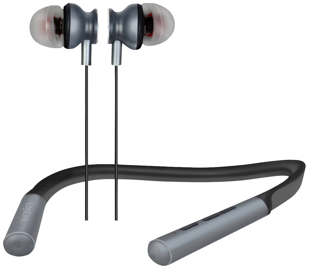 LogiLink BT0049 Oreillette Bluetooth Stereo noir pour le sport-2