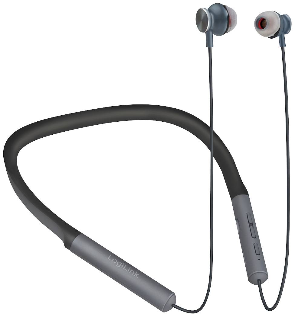 LogiLink BT0049 Oreillette Bluetooth Stereo noir pour le sport-3