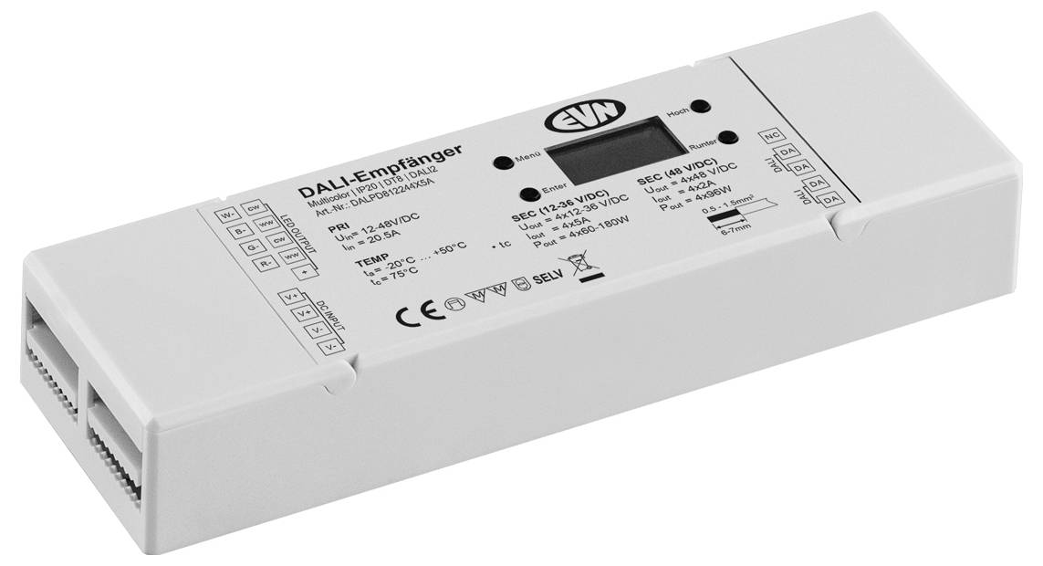 EVN DALPD812244X5A Variateur LED 168 mm 54 mm-1