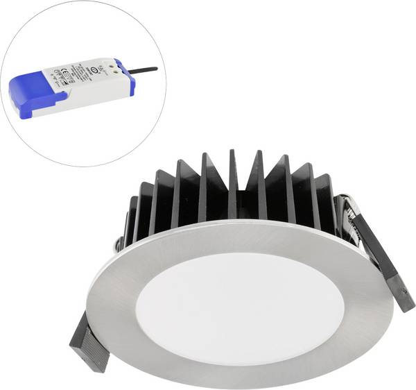 EVN L44101340 L44101340 Luminaire à LED encastrable   LED LED intégrée 10 W chrome