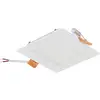 EVN LPQW093527 LPQW093527 Panneau LED encastrable 5 W blanc chaud blanc
