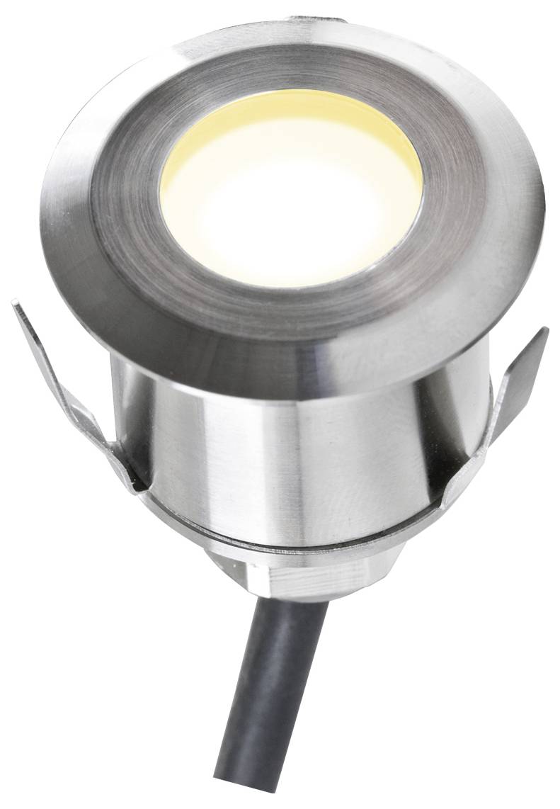 EVN P67101002 P67101002 Éclairage encastré dans le sol LED 1 W acier inoxydable-1