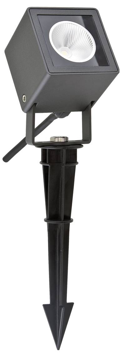 EVN PLCQ65091502 PLCQ65091502 Projecteur à LED de jardin LED LED 9 W anthracite-1