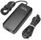 Un bloc d'alimentation noir avec câble d'alimentation amovible et port USB-C, portant la mention 'VOLTRAFT USB-C 110'.