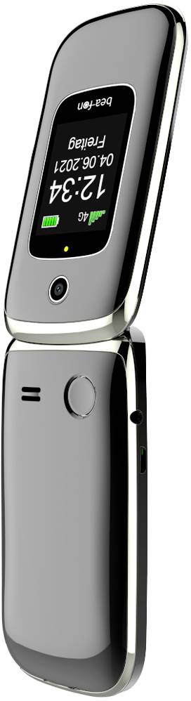 beafon SL880touch Téléphone portable à clapet pour séniors Touche SOS noir-1