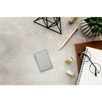 Ansmann 5000 mAh PB112 silber Powerbank (batterie supplémentaire) 5000 mAh Smart IC LiPo Micro USB, USB 2.0 argent affic-7