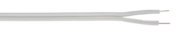 AS Schwabe 30050 Câble de raccordement  2 x 0.75 mm² blanc 5 m