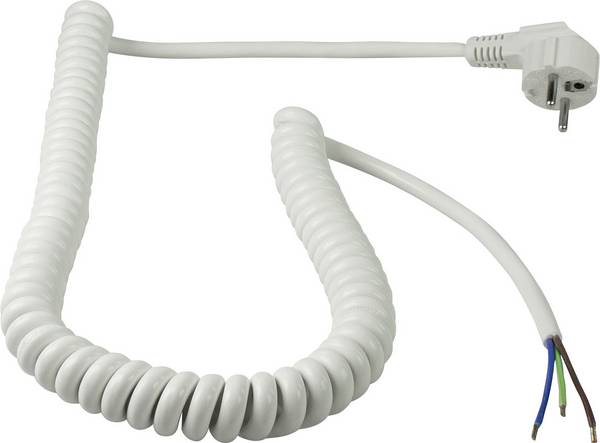 AS Schwabe 70423 alimentation Câble de raccordement  blanc 1 m