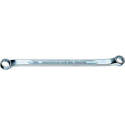 Clé mixte Chrom Vanadium Hero 1520 Allemagne de couleur argentée, disposée horizontalement, présentant sa surface métallique brillante.