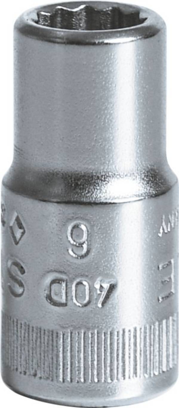 Stahlwille 40 D 6 01030006 6 pans double Douille  6 mm     1/4" (6.3 mm)