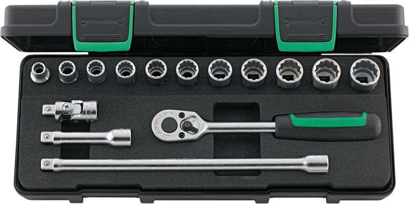 Stahlwille 45/11/4 KN Jeu de clés à douille 3/8" (10 mm) 96021109