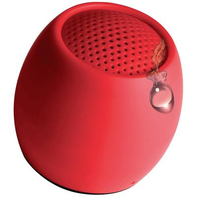 Boompods Zero Enceinte Bluetooth fonction mains libres, anti-chocs, étanche à l'eau rouge