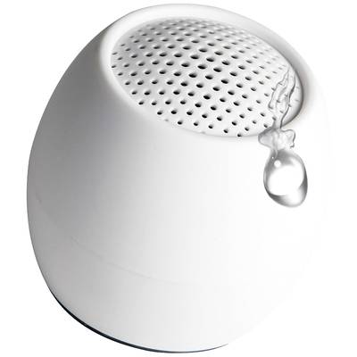 Boompods Zero Enceinte Bluetooth fonction mains libres, anti-chocs, étanche à l'eau blanc
