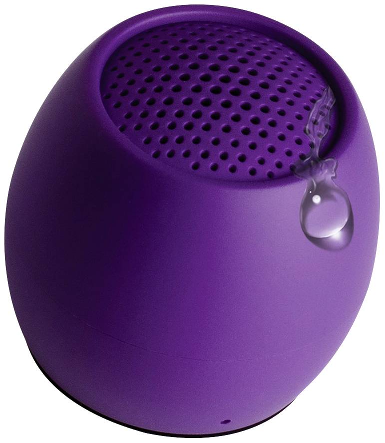 Boompods Zero Enceinte Bluetooth fonction mains libres, anti-chocs, étanche à l'eau lilas-0