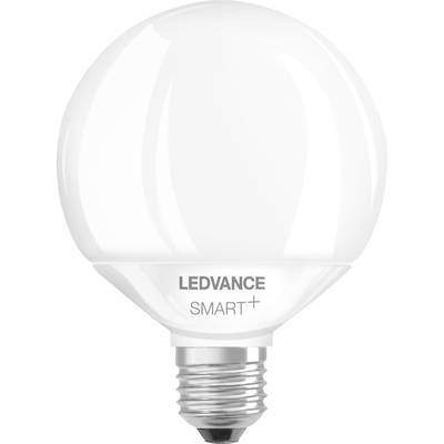 Une ampoule LED ronde portant l'inscription 'LEDVANCE SMART+'.