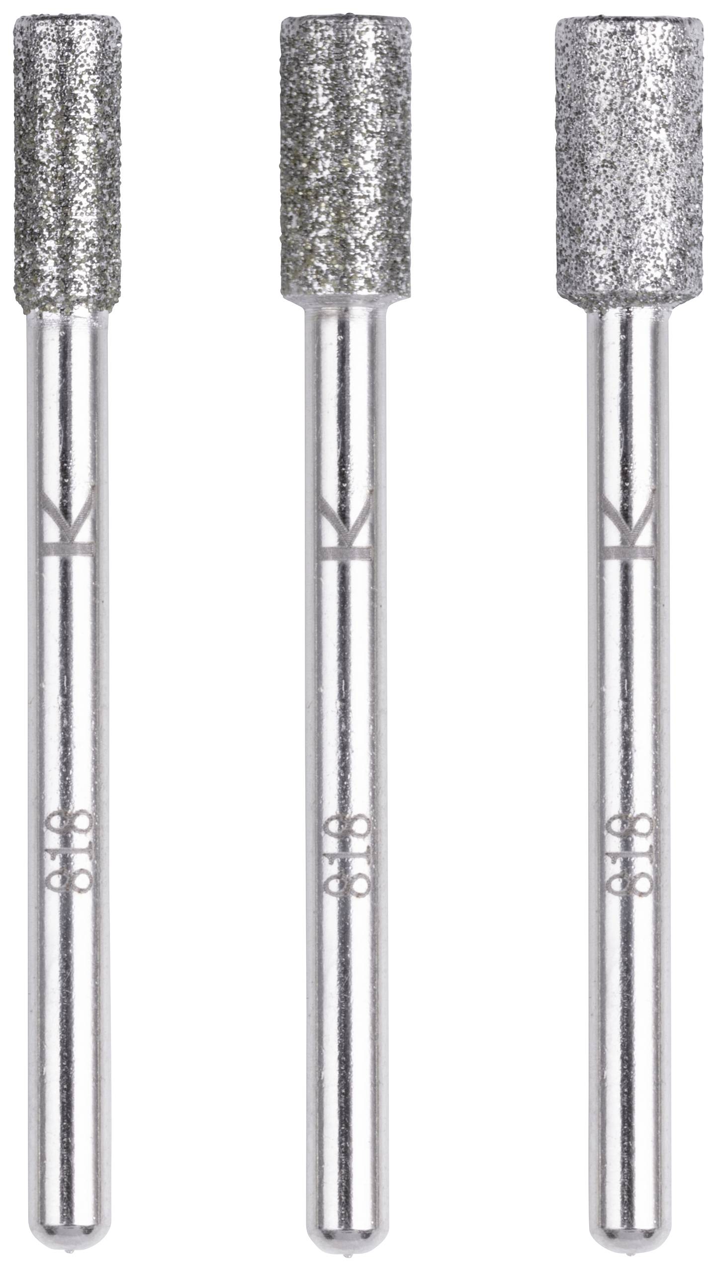 Wolfcraft 5987000 Jeu de broches à meuler diamantée 1 set