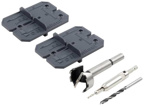 Wolfcraft 4656000 Set de mèches pour charnière 35 mm 1 pc(s)