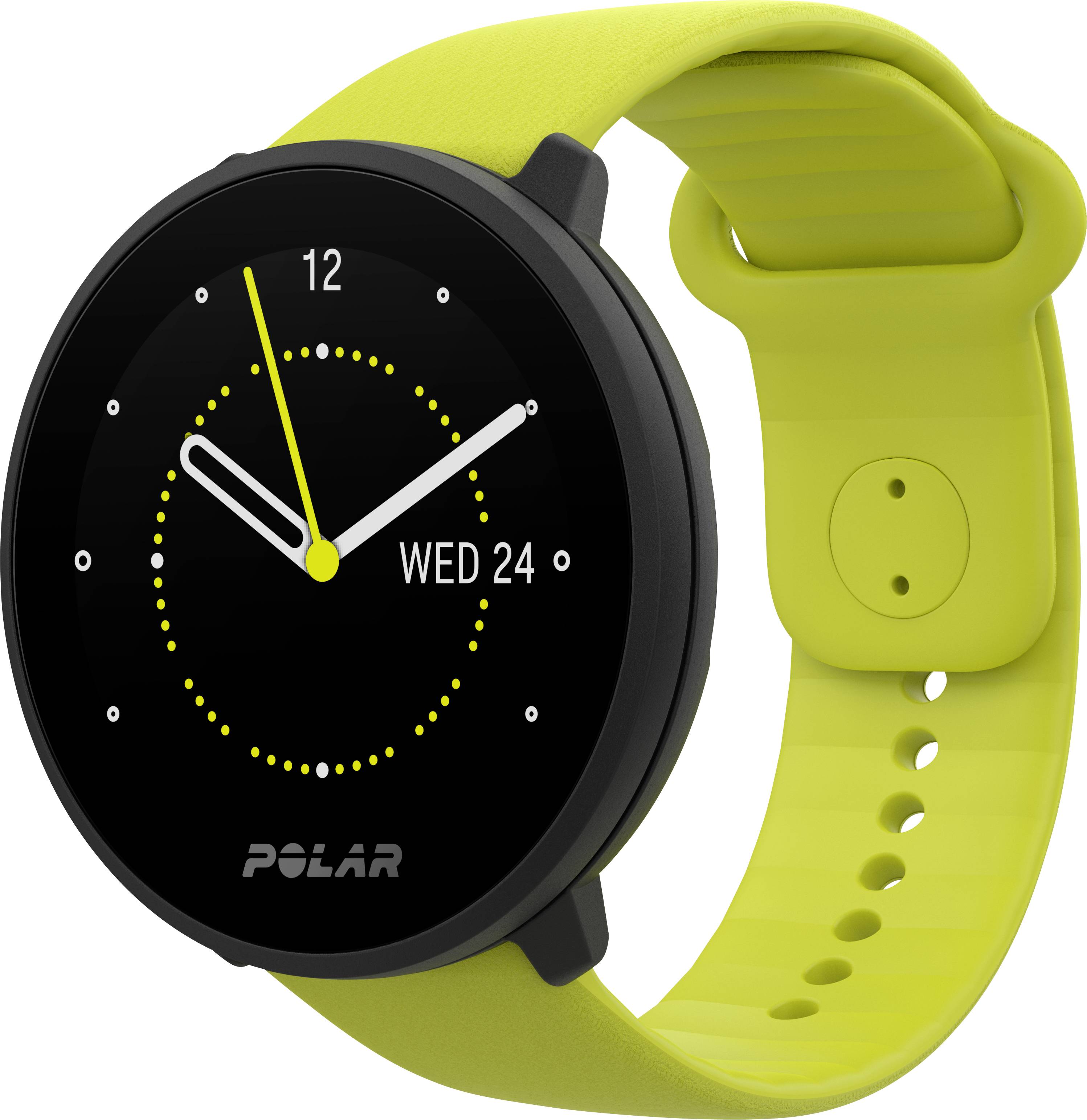 Polar Unite Montre cardio avec capteur intégré 43 mm citron vert-22