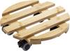 Chariot pour plantes Metafranc WU0825330 Bambou Charge max: 60 kg 74 mm Nombre de roulettes pivotantes 4