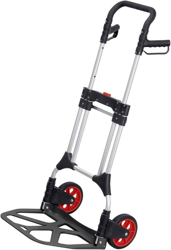 Metafranc  WU8985710 Diable pliable, réglable en hauteur Aluminium/Plastique  Charge max: 200 kg