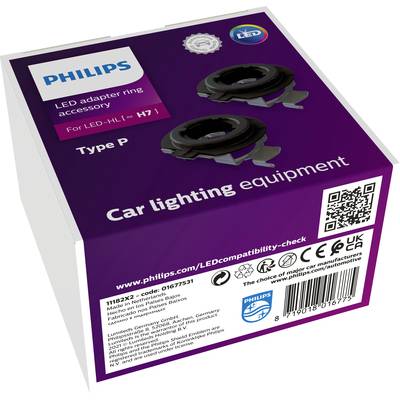 Philips Douille pour ampoule de voiture 11182X2 Culot PX26d Type de  construction (ampoule de voiture) H7 - Conrad Electronic France