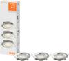 LEDVANCE 4058075617780 Luminaire à LED encastrable jeu de 3 LED LED intégrée 4.9 W blanc