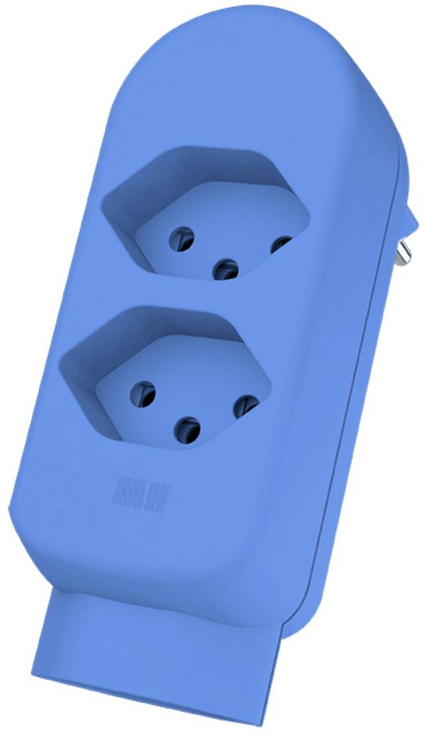 Max Hauri 161257  Bloc multiprise bleu