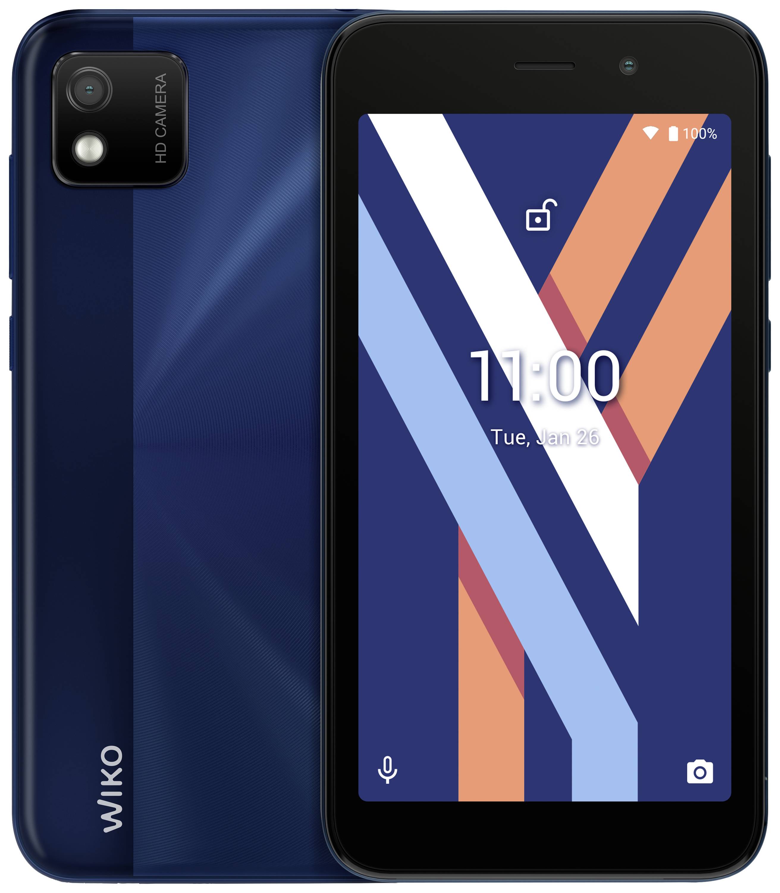 WIKO Mobile Y52 16 GB bleu foncé 12.7 cm (5 pouces) Smartphone-1