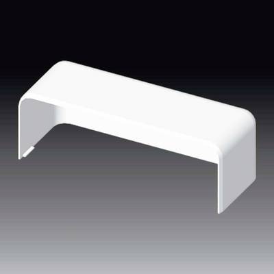 Une table blanche, rectangulaire, bombée, flottant librement sur un fond gris.