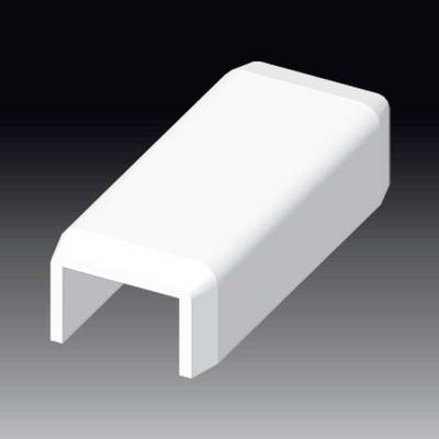 Un objet blanc en forme de tube creux avec une section rectangulaire, s'étendant diagonalement du bas gauche vers le haut droit.