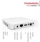 Thomson THA100 - 4K Android TV Box| Netflix | prime Video | Disney | Youtube, blanc