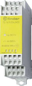 Finder 7S.16.9.024.5420 Relais industriel Tension nominale: 24 V/DC Courant de commutation (max.): 6 A 4 NO (T), 2 NF (R) 1 pc(s)
