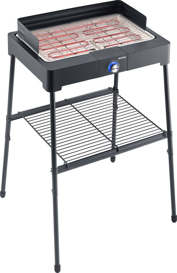 Severin PG 8566 électrique Barbecue de table voyant lumineux noir