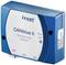 Un dispositif de passerelle CAN bleu portant l'inscription 'CANblue II' d'Ixxat, qui connecte les interfaces Bluetooth et CAN.