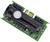 Un module PCB vert avec des composants électroniques et un cylindre noir au centre. Il pourrait faire partie d'un dispositif électronique.