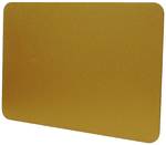 Accessoire, couvercle latéral doré pour série Nihal, longueur : 130 mm, largeur : 87,5 mm, hauteur : 1,15 mm