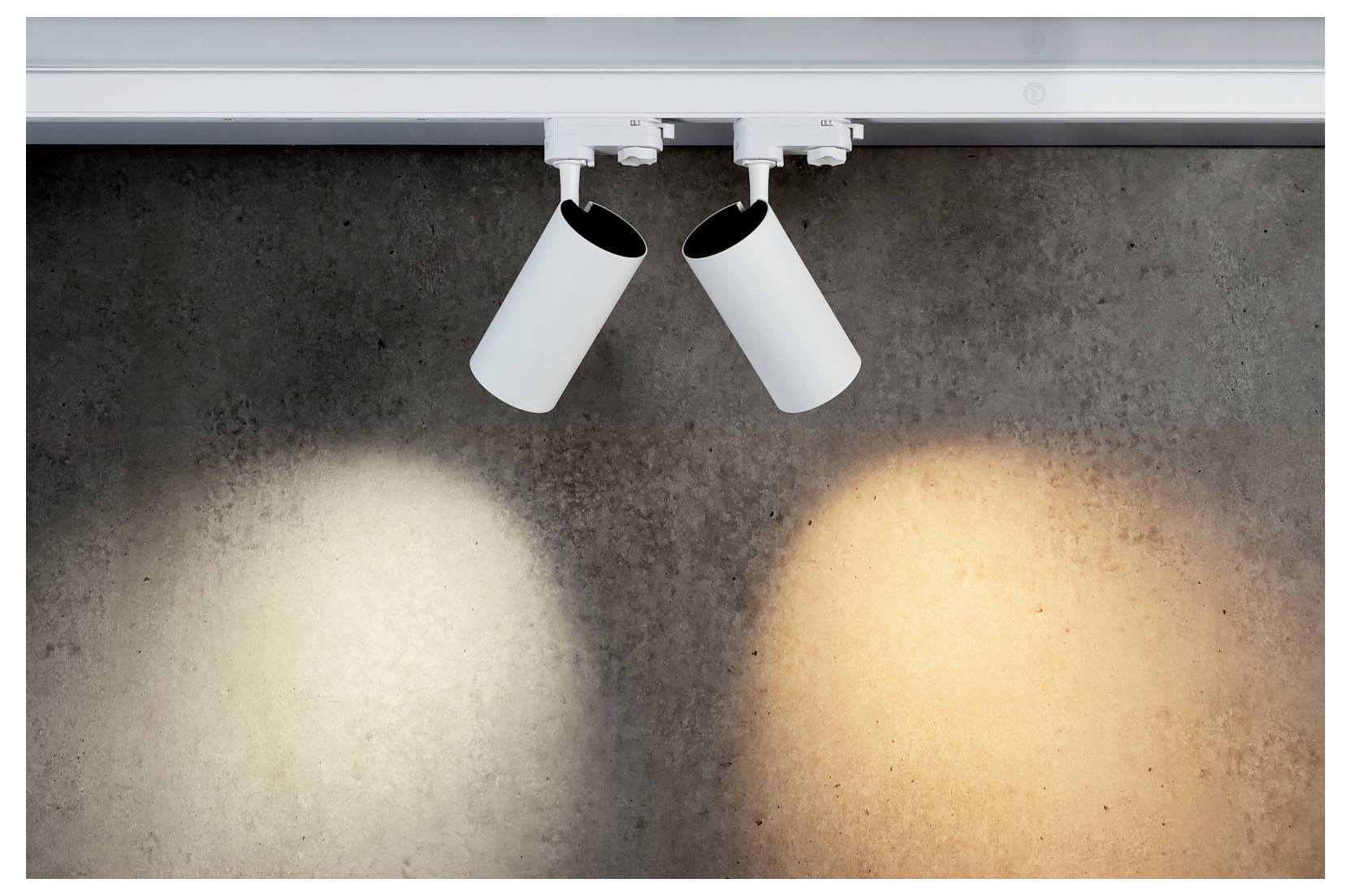 Deko Light Horus Spot LED sur rail triphasé 7 W LED CEE: E (A - G) blanc-2