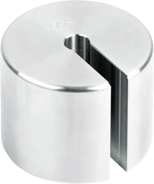 Kern 347-095 Poids de test 347-095, OIML classe M1, valeur nominale 500 g, acier inoxydable, fin