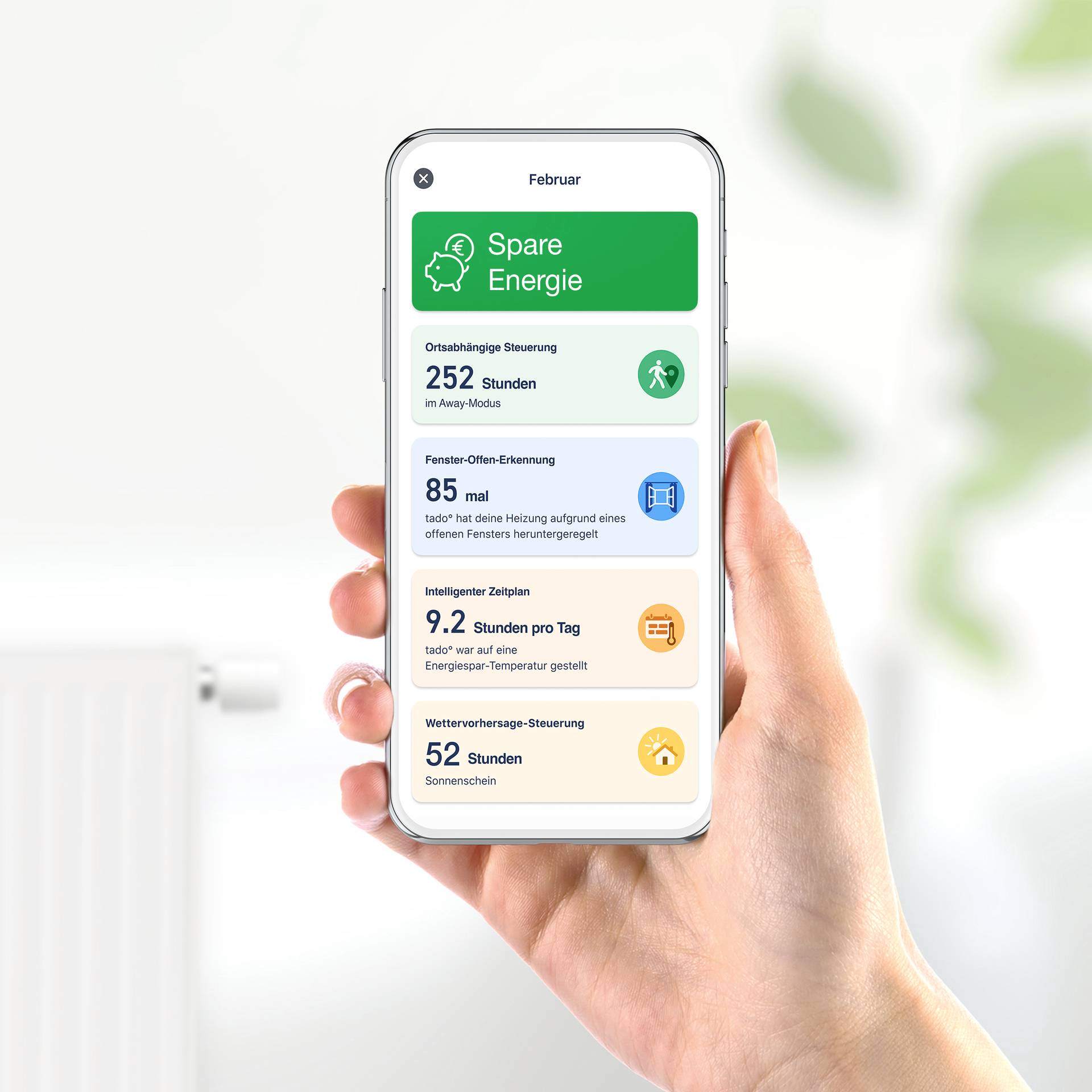 tado° Set tête thermostatique sans fil jeu de 4-5