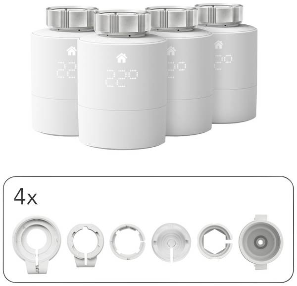 tado° Set tête thermostatique sans fil jeu de 4