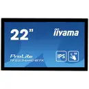 Moniteur LCD Iiyama ProLite TF2234MC-B7X CEE F (A - G) 54.6 cm 21.5 pouces 1920 x 1080 pixels 16:9 8 ms HDMI™, DisplayPo