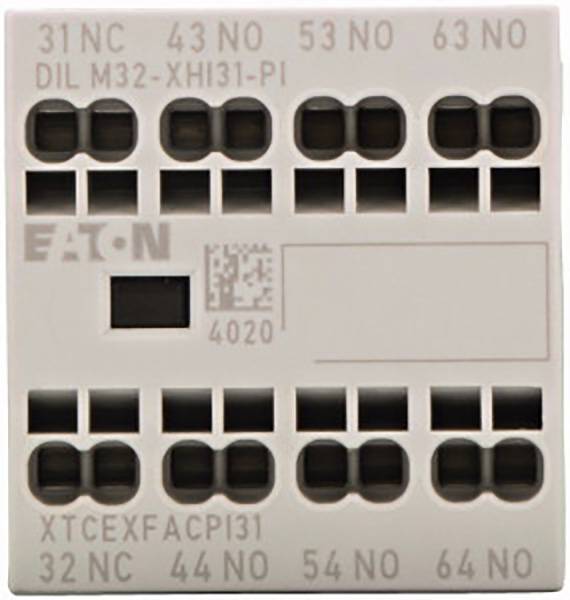 Eaton DILM32-XHI31-PI Bloc de contacts auxiliaires 3 NO (T), 1 NF (R) 4 A 1 pc(s)