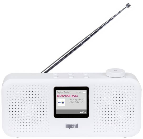 Radio Stéréo DAB+ / FM avec Réveil et Écran Dimmable DABMAN 16