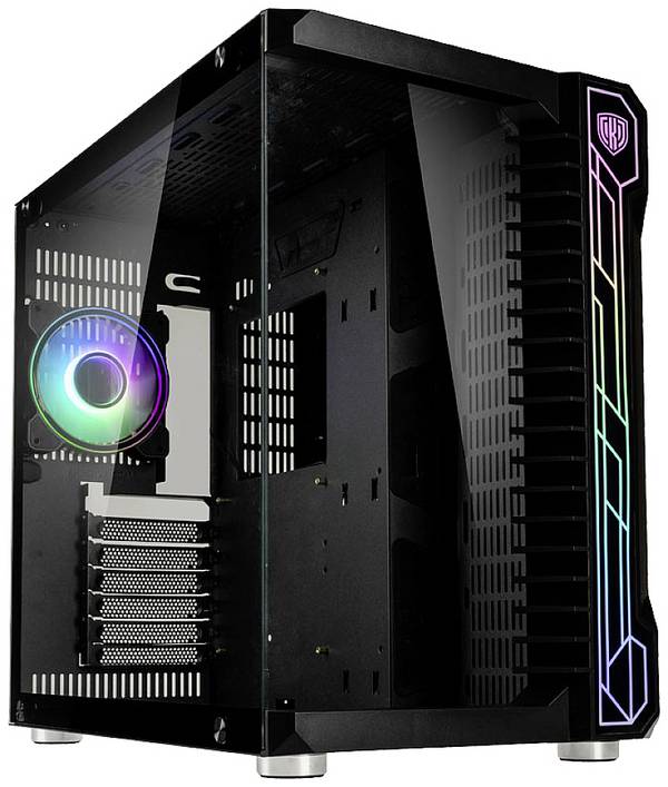 Kolink UNITY CODE X Tour midi Boîtier gaming, Boîtier noir