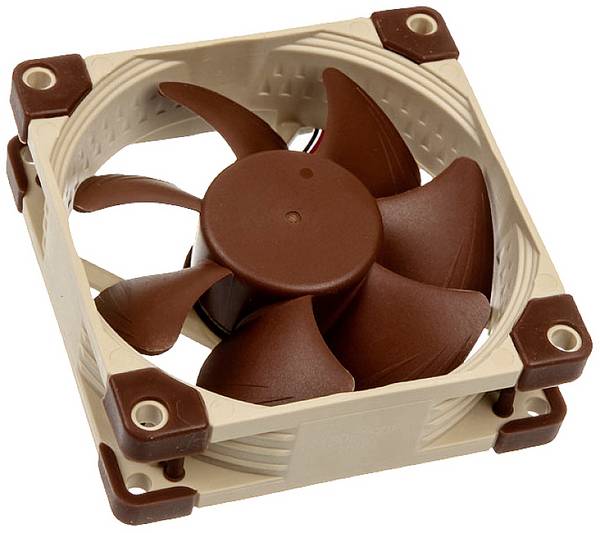 Noctua 9010018100310 Ventilateur pour PC marron (l x H x P) 80 x 80 x 25 mm