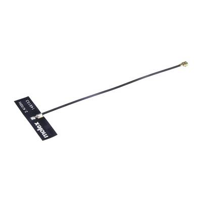 'Circuit imprimé flexible avec câble d'antenne et connecteur, adapté aux connexions sans fil dans les appareils électroniques.'
